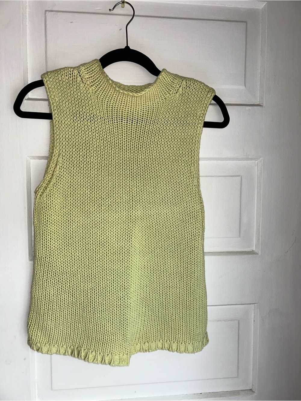 St. John's Bay Light Lime Knit Sleeveless Tank